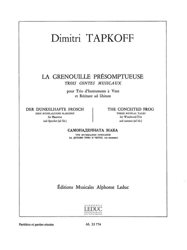 Grenouille Presomptueuse